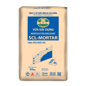 Vữa trát (tô) khô trộn sẵn SCL-MORTAR